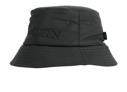 Alexander McQueen Padded Logo Bucket Hat, front view